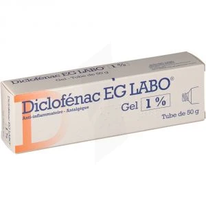 Diclofenac Eg Labo 1 %, Gel