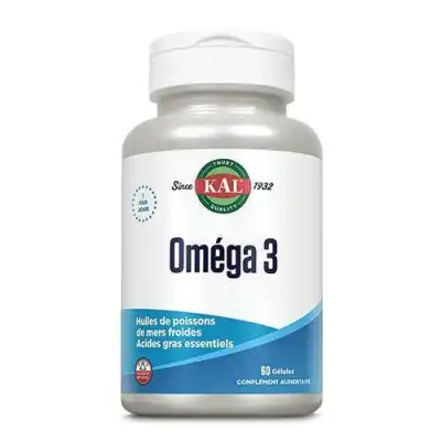 KAL Oméga 3 Gélules B/60