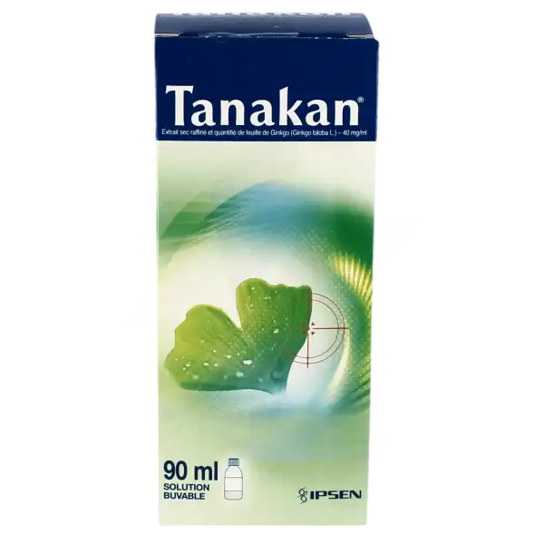 Tanakan 40 Mg/ml, Solution Buvable
