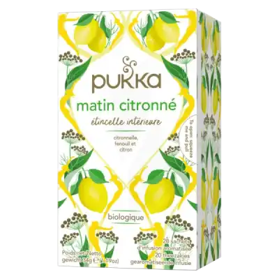 Pukka Après-repas & Détox Matin Citronné 20 Sachets à Muret