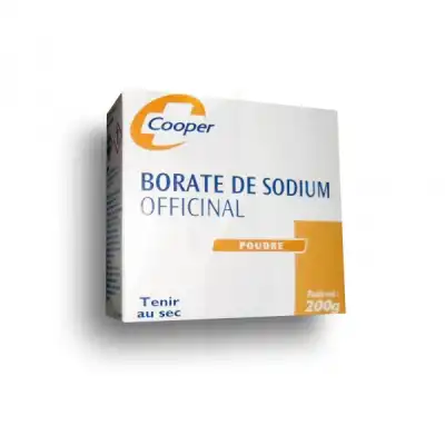Sodium Borate Cooper, Bt 200 G à Pont à Mousson