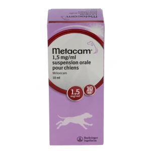 Metacam 1,5 Mg/ml Suspension Orale Pour Chiens, Suspension Buvable