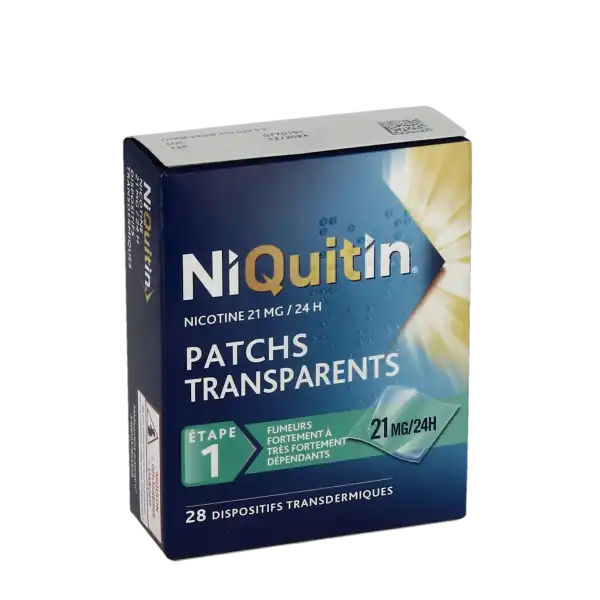 Niquitin 21 Mg/24 Heures, Dispositif Transdermique