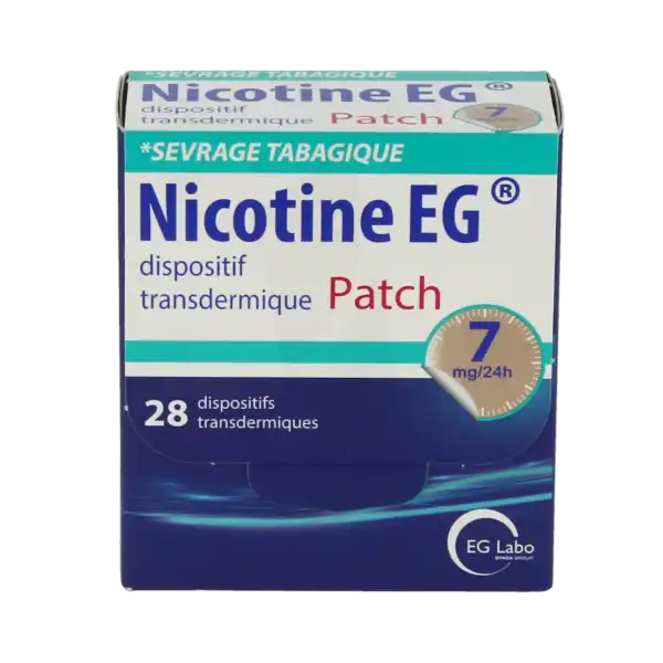 Nicotine Eg 7 Mg/24 H, Dispositif Transdermique