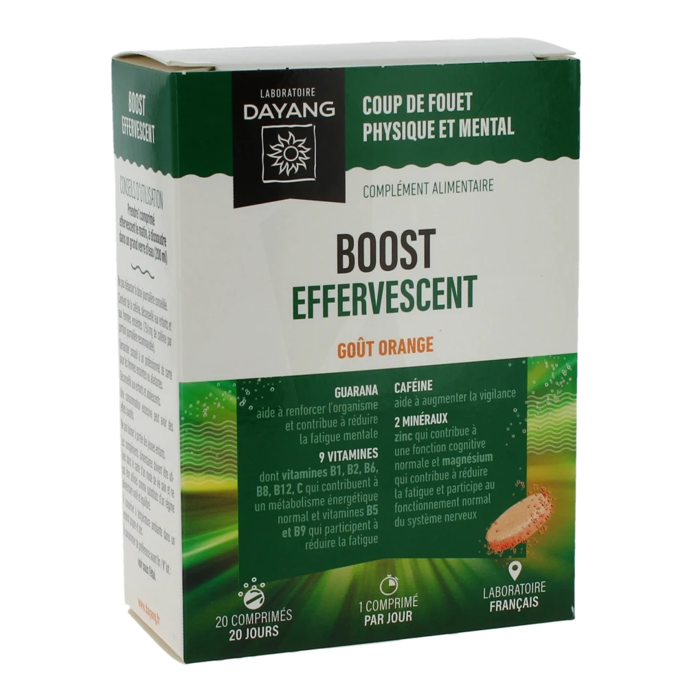 Dayang Micronutrition Boost Effervescent Comprimés B/20