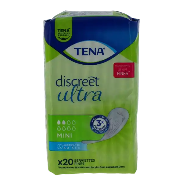 Tena Discreet Protection Urinaire Mini Sachet/20