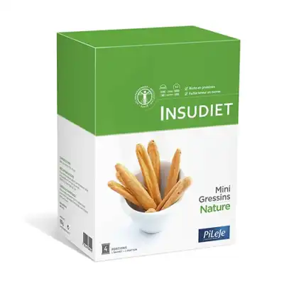 Insudiet Mini Gressin Nature 4 Sachets/22g à Saint-Gervais-la-Forêt
