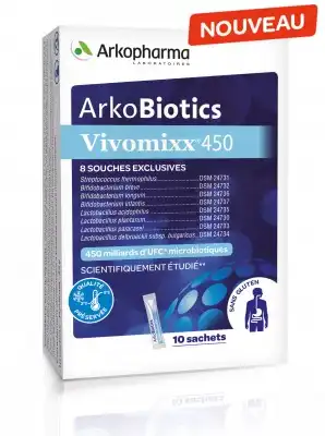 Arkobiotics Vivomixx 450 Milliards D'ufc Poudre 10 Sachets à SAINT-MARCEL