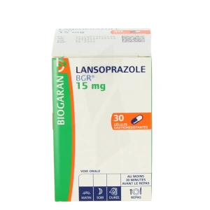 Lansoprazole Bgr 15 Mg, Gélule Gastro-résistante