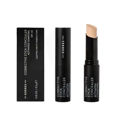 Korres Charbon Actif Stick Correcteur Anti-cernes Spf30 Teinte N°1 5g à TOULON