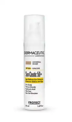 Dermaceutic Sun Ceutic 50+ Très Haute Protection Solaire Anti-Âge Teintée Fl Airless/50ml à La Seyne sur Mer