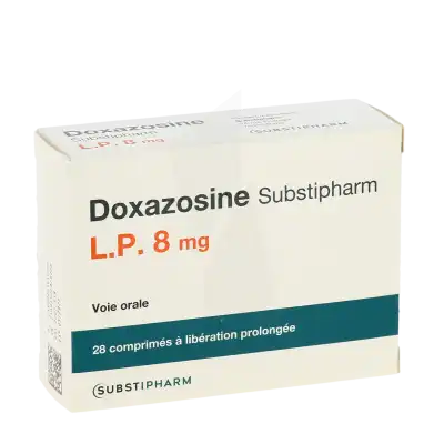 Doxazosine Substipharm Lp 8 Mg, Comprimé à Libération Prolongée à Hagetmau