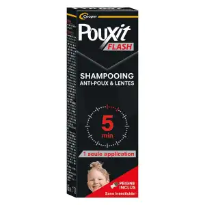 Pouxit Flash Shampooing Fl/100ml à Paris