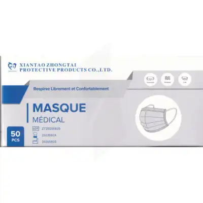 Idc Masque Chirurgical Type Iir Bleu Adulte Boîte De 50 à MARIGNANE