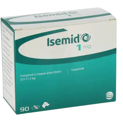 ISEMID 1 MG COMPRIME A CROQUER POUR CHIENS (2,5 KG - 11,5 KG), Comprimé à croquer
