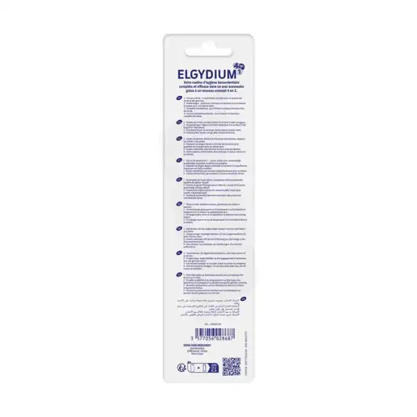 Elgydium 4 En 1 Brosse Dents Médium