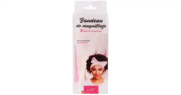 Lcdt Bandeau De Maquillage Rose