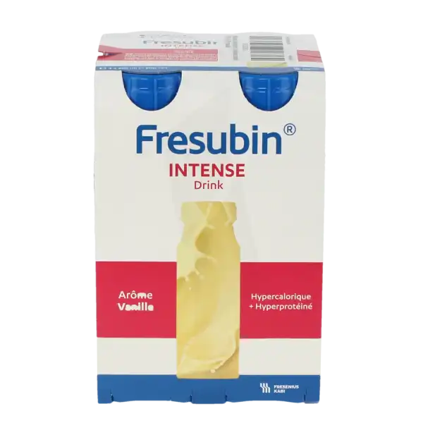 Fresubin Intense Drink Nutriment Vanille 4bouteilles/200ml