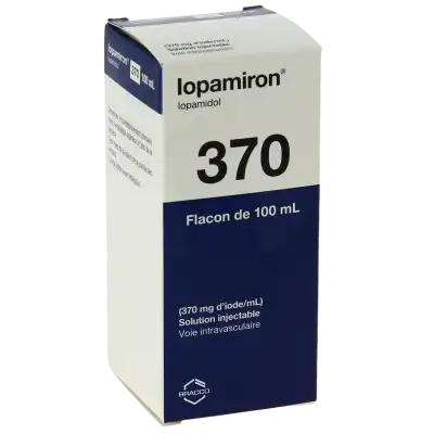 IOPAMIRON 370 (370 mg d'Iode par mL), solution injectable
