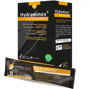 Effinov Nutrition Hydraminov Boisson Effort Menthe 10 Sticks/34g