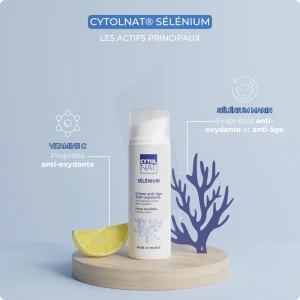 Cytolnat Sélénium Crème Anti-âge Anti Oxydante 50ml