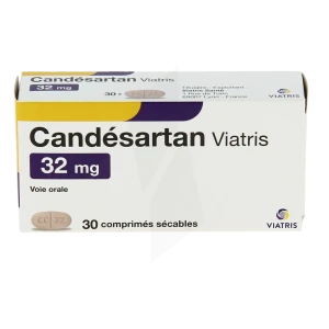 Candesartan Viatris 32 Mg, Comprimé Sécable