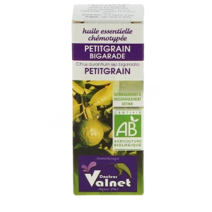 Docteur Valnet Huile Essentielle Bio, Petitgrain Bigaradier 10 Ml