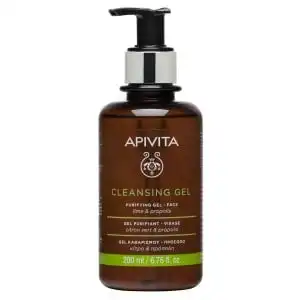 Apivita - Cleansing Gel Purifiant - Visage Avec Propolis & Agrume (citron Vert) 200ml à VILLENAVE D'ORNON