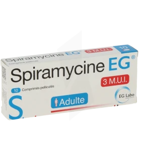 Spiramycine Eg 3 M.u.i., Comprimé Pelliculé