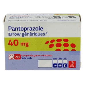 Pantoprazole Arrow Generiques 40 Mg, Comprimé Gastro-résistant