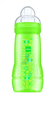 Biberon Mam Vert Liquide Epais 330ml à CLERMONT-FERRAND