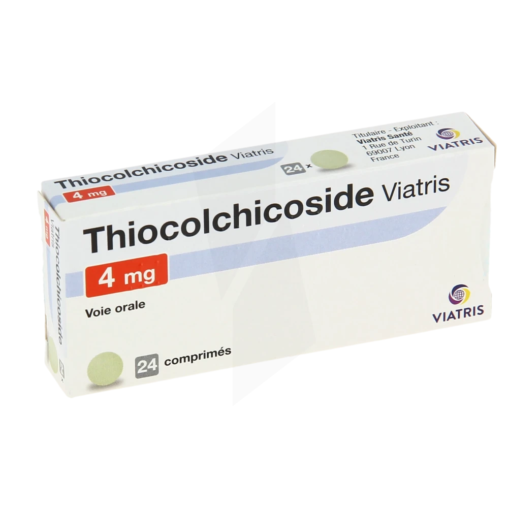 Thiocolchicoside Viatris 4 Mg, Comprimé