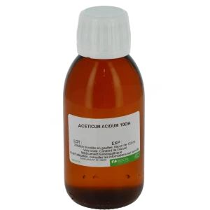 Rocal Aceticum Acidum 10dh Solution Buvable En Gouttes Flacon De 125 Ml