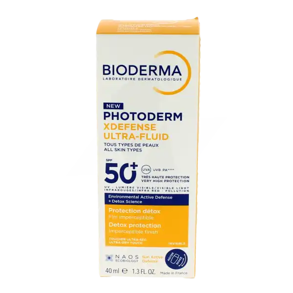 Bioderma Photoderm Xdefense Ultrafluide Spf50+ Cr Invisible Fl/40ml