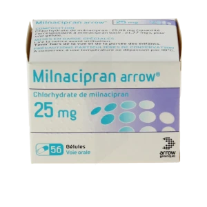 Milnacipran Arrow 25 Mg, Gélule