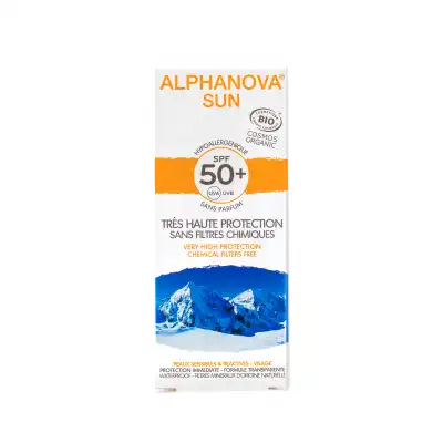 Alphanova Sun Bio Spf50+ Crème Visage T/50ml à Pradines