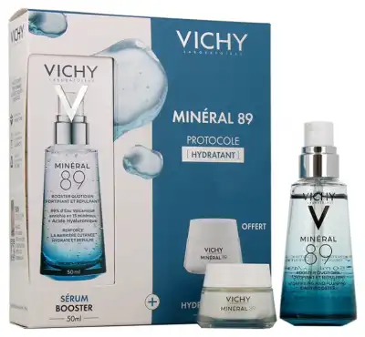 Vichy Mineral 89 Crème Riche Pot/50ml+booster à SENNECEY-LÈS-DIJON