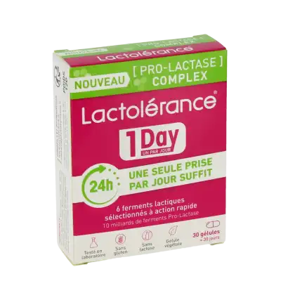 LACTOLERANCE 1 DAY Gél B/30