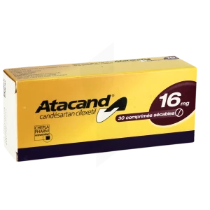 Atacand 16 Mg, Comprimé Sécable