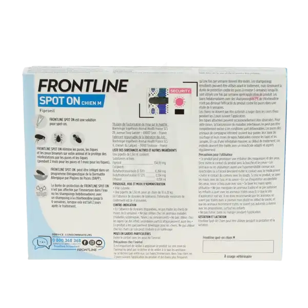 Frontline Spot On Chien M, Solution Pour Spot-on