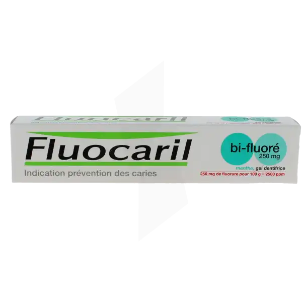 Fluocaril Bi Fluore 250 Mg Menthe, Gel Dentifrice