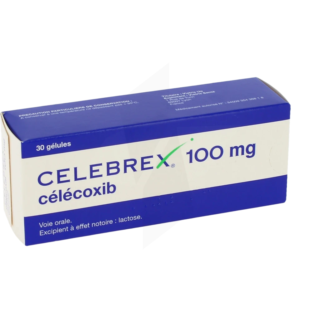 Celebrex 100 Mg, Gélule