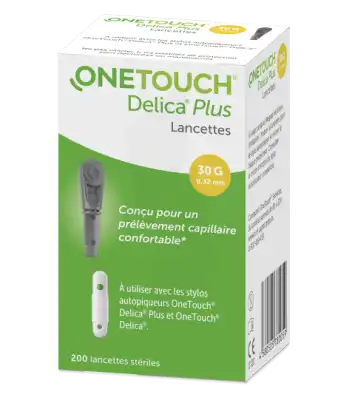One Touch Delica Plus Lancettes B/200 à LIVRON-SUR-DROME