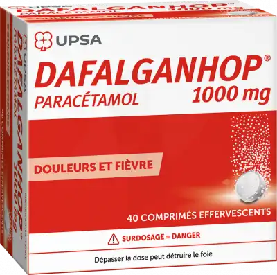 DAFALGANHOP 1000 mg, comprimé effervescent