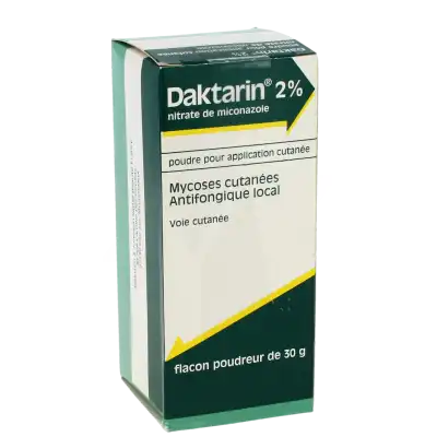 Daktarin 2 %, Poudre Pour Application Cutanée à Montbéliard
