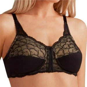 Amoena Ellen Sb Soutien-gorge P Prothèse Noir/peau T100a