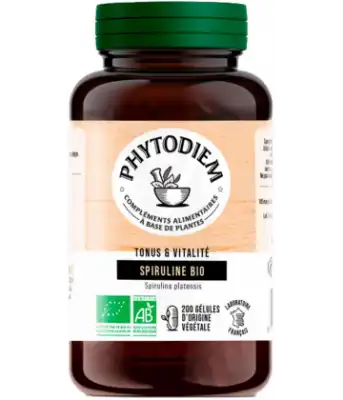 Phytodiem Spiruline Bio 250mg Gélules B/200 à ALBERTVILLE