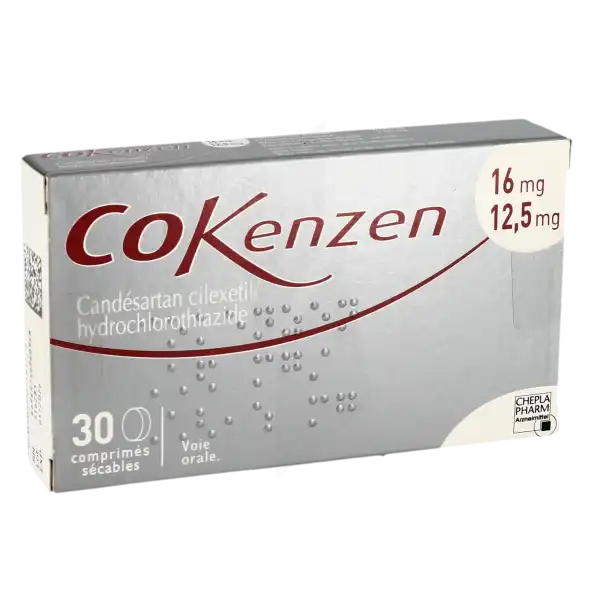 Cokenzen 16 Mg/12,5 Mg, Comprimé Sécable