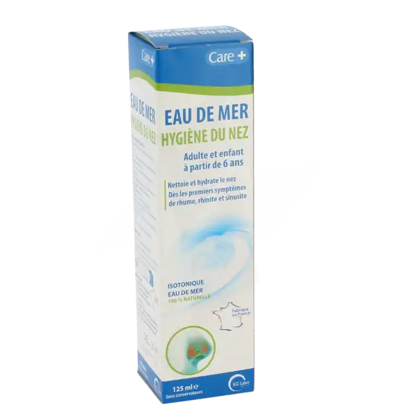 Care+ Eau De Mer Hygiène Du Nez Spray/125ml