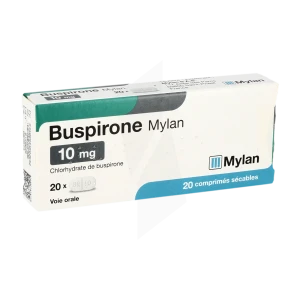 Buspirone Viatris 10 Mg, Comprimé Sécable
